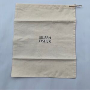 Eileen Fisher Dust Bag 14 x 11.5 organic cotton